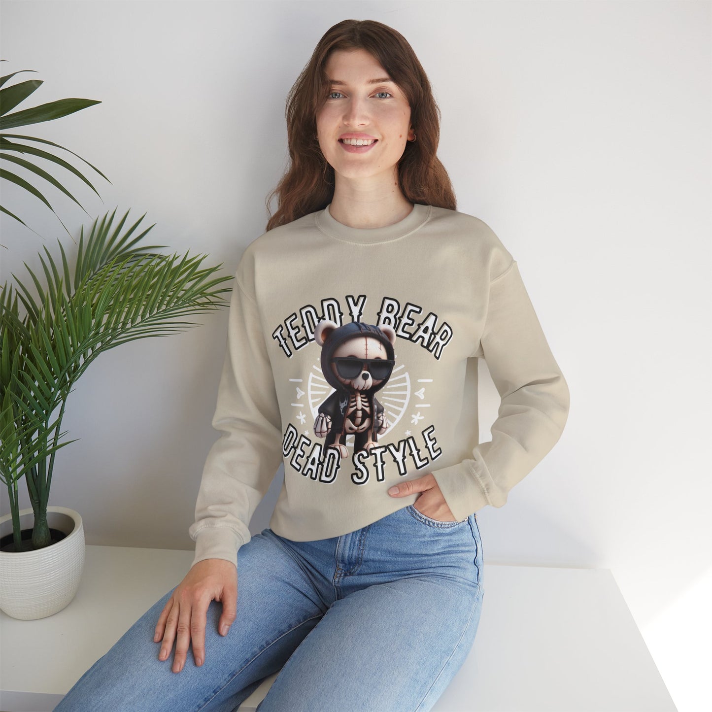 Unisex Sweatshirt - Teddy Dead Style - Pardalês_Free Lifestyle