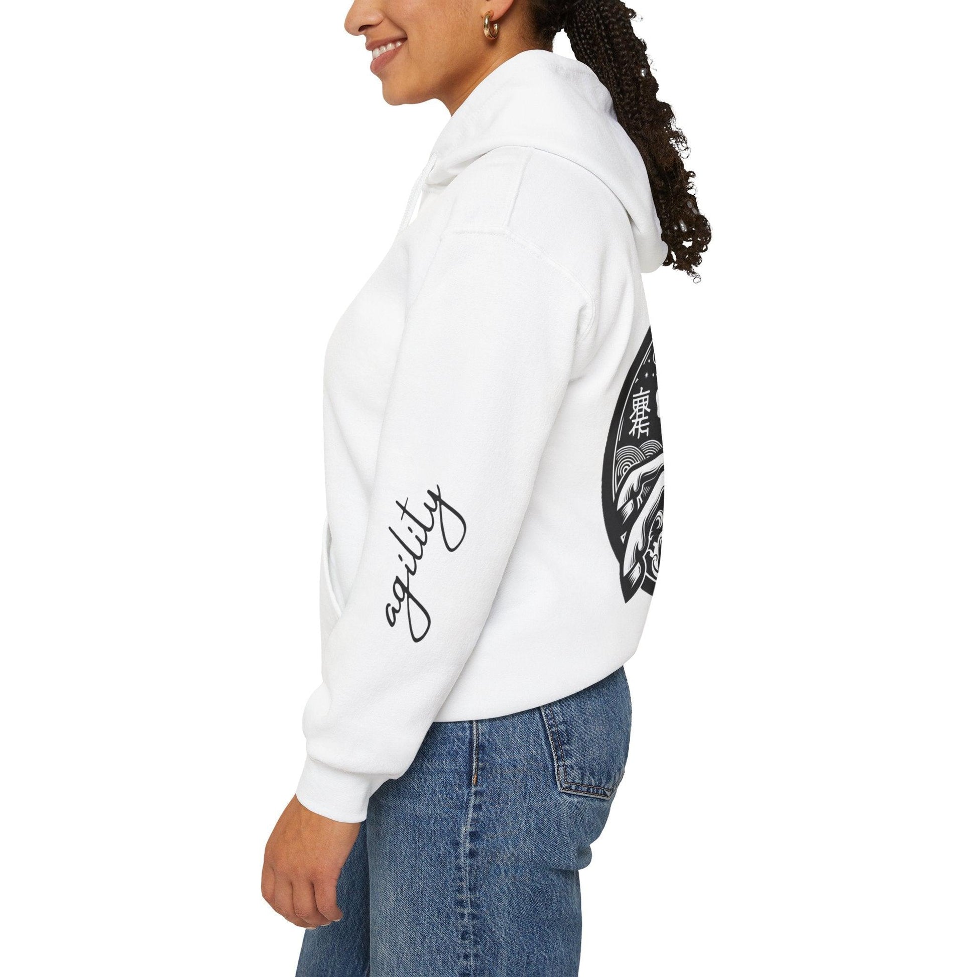 Unisex Hooded Sweatshirt - Chinese Zodiac Horse - Pardalês_Free Lifestyle