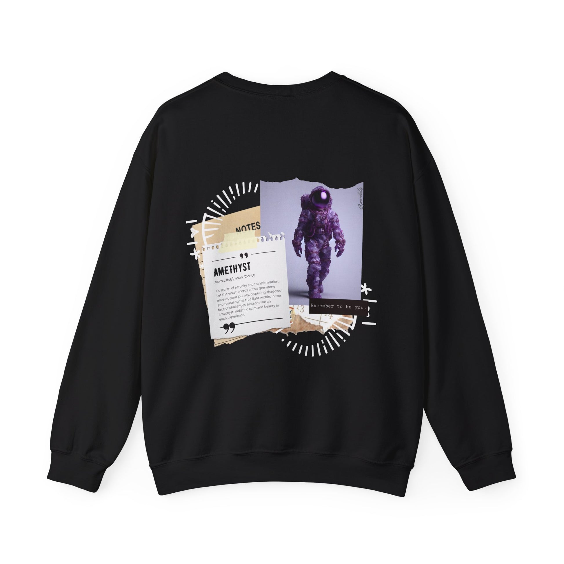 Unisex Sweatshirt - Amethyst - Pardalês_Free Lifestyle