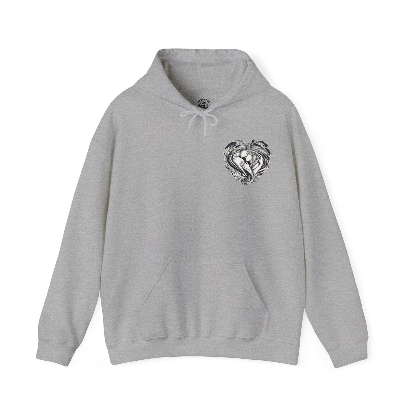 Unisex Hooded Sweatshirt - Valentine's Day - Favourite - Couple Shirt 1/2 - Pardalês_Free Lifestyle