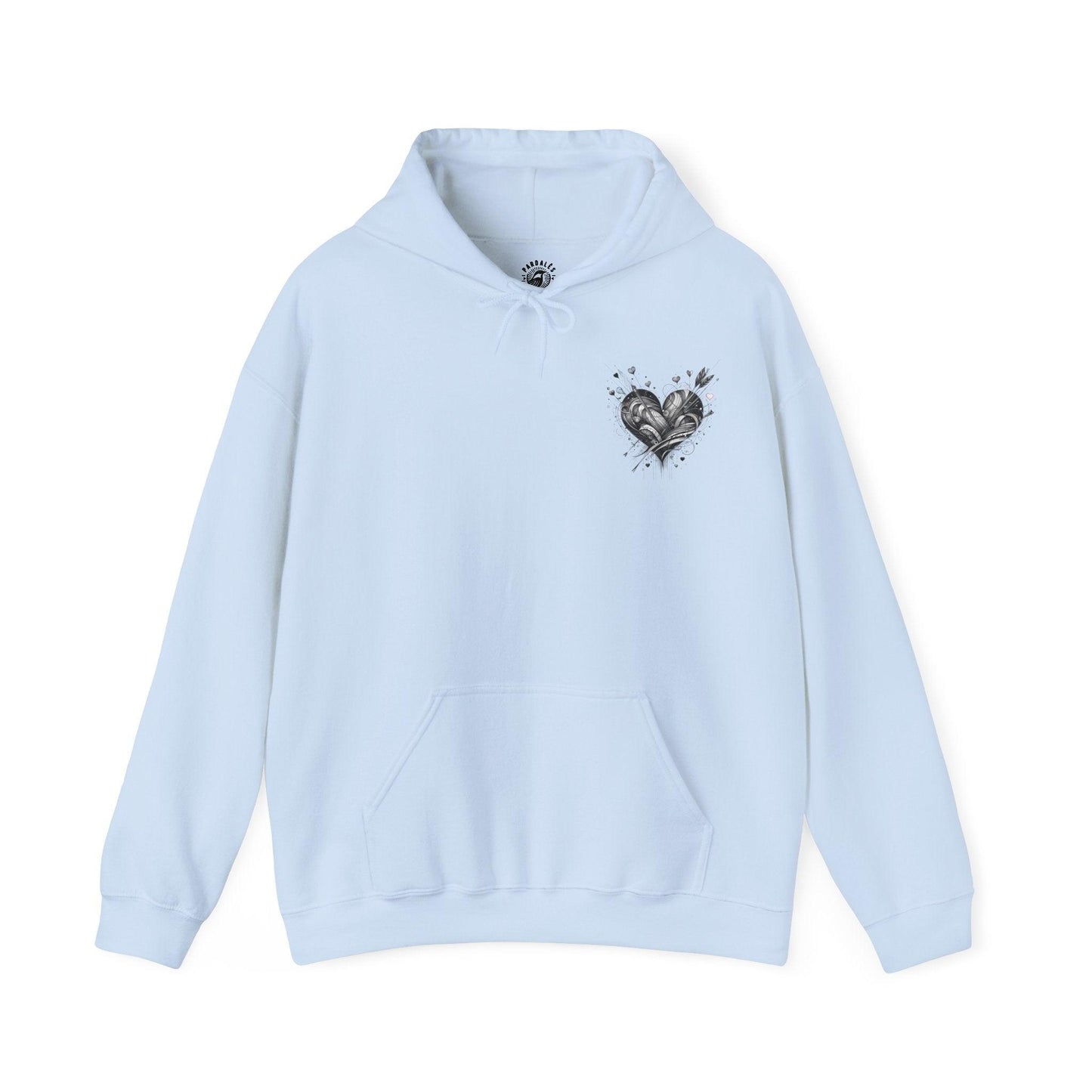 Unisex Hooded Sweatshirt - Valentine's Day - Always - Pardalês_Free Lifestyle