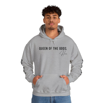 Unisex Hooded Sweatshirt - Olympus's Goddess Hera - Pardalês_Free Lifestyle