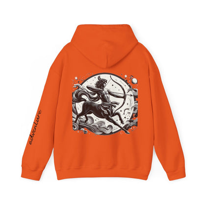 Unisex Hooded Sweatshirt - Sagittarius Sign - Pardalês_Free Lifestyle