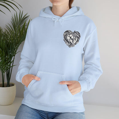 Unisex Hooded Sweatshirt - Valentine's Day - Favourite - Couple Shirt 1/2 - Pardalês_Free Lifestyle