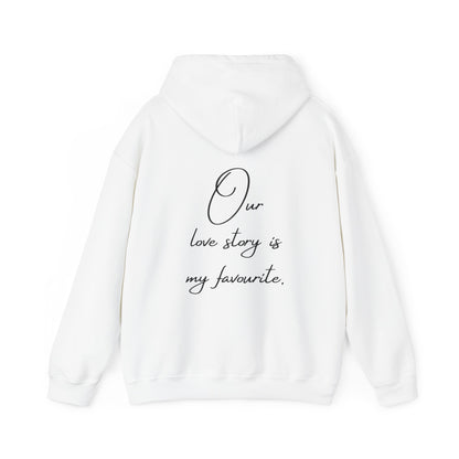 Unisex Hooded Sweatshirt - Valentine's Day - Love Story - Pardalês_Free Lifestyle