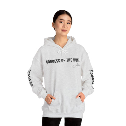 Unisex Hooded Sweatshirt - Olympus's Goddess Artemis - Pardalês_Free Lifestyle