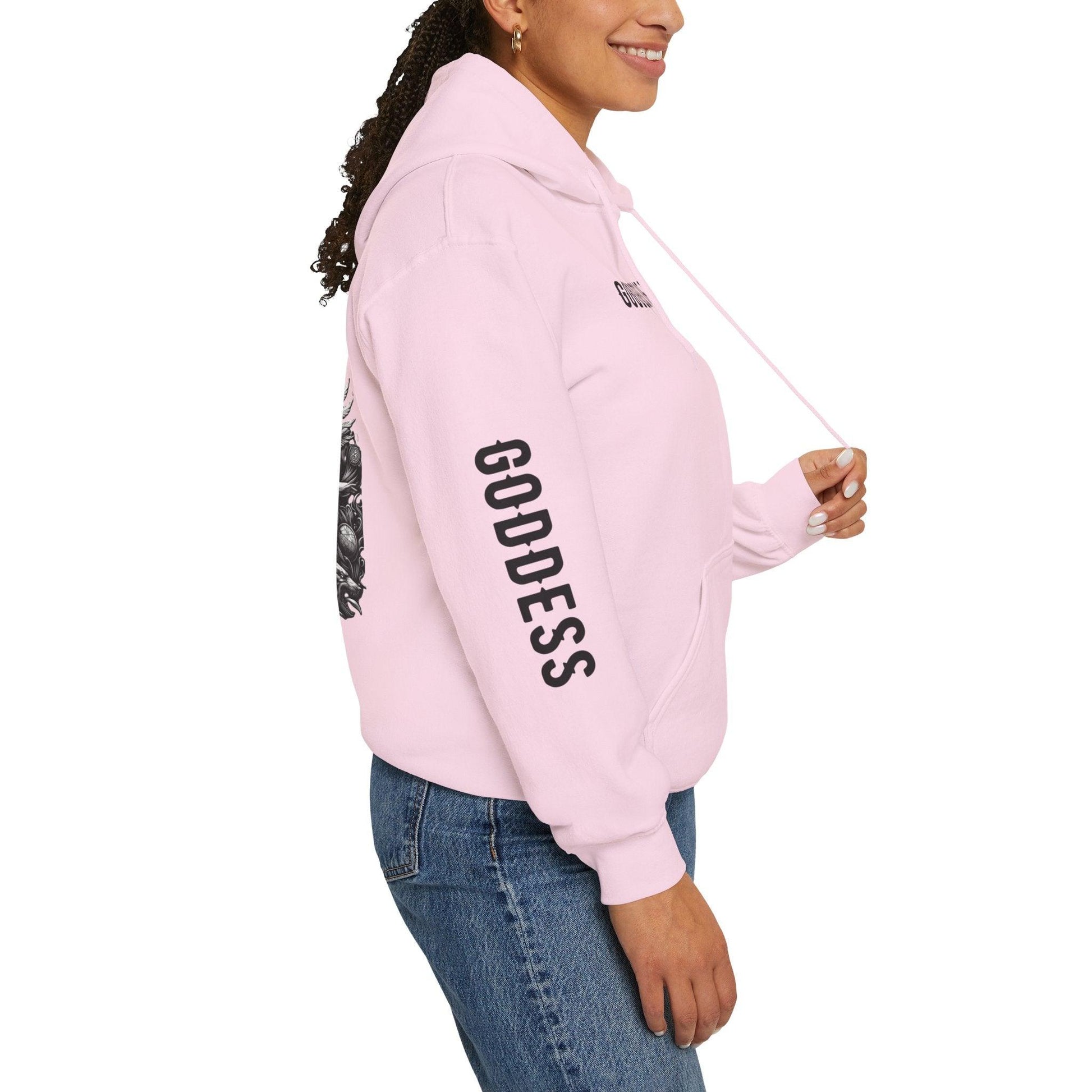 Unisex Hooded Sweatshirt - Olympus's Goddess Artemis - Pardalês_Free Lifestyle