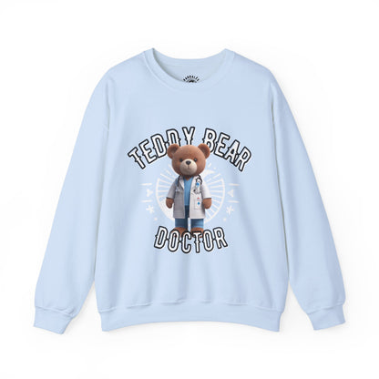 Unisex Sweatshirt - Teddy Doctor - Pardalês_Free Lifestyle