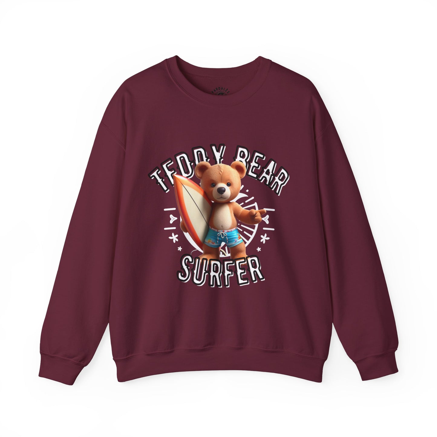 Unisex Sweatshirt - Teddy Surfer - Pardalês_Free Lifestyle