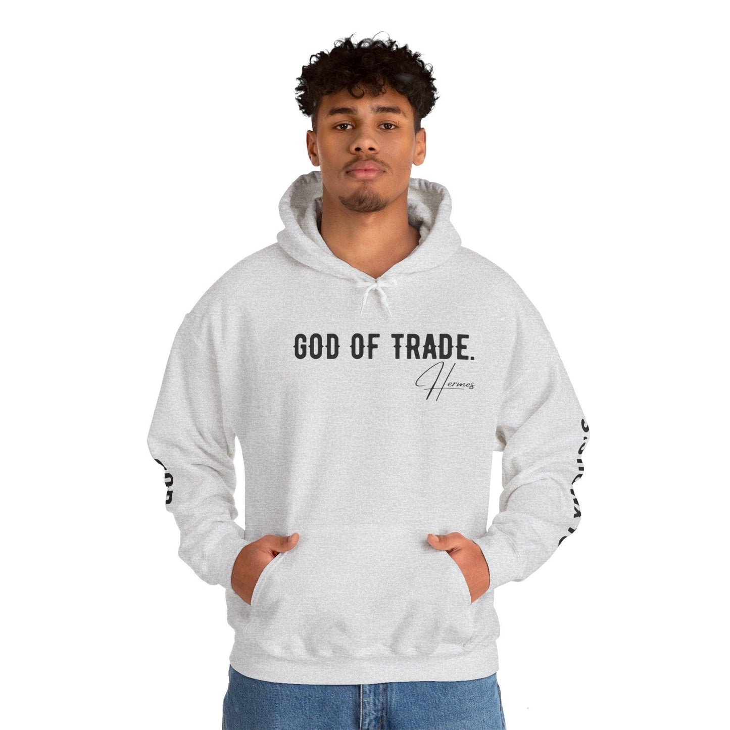 Unisex Hooded Sweatshirt - Olympus's God Hermes - Pardalês_Free Lifestyle