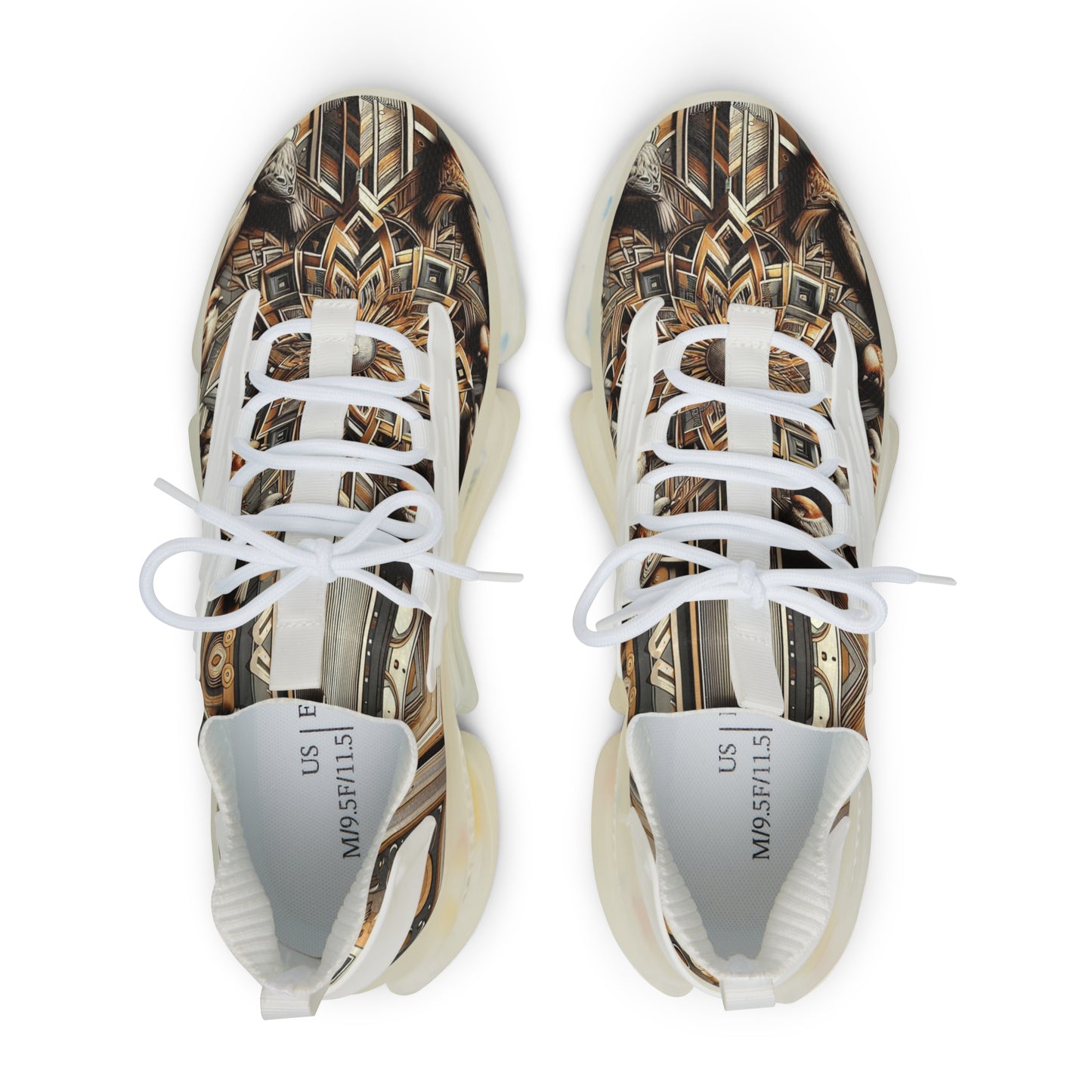 Men's Sneakers - Sparrow Pattern Printify