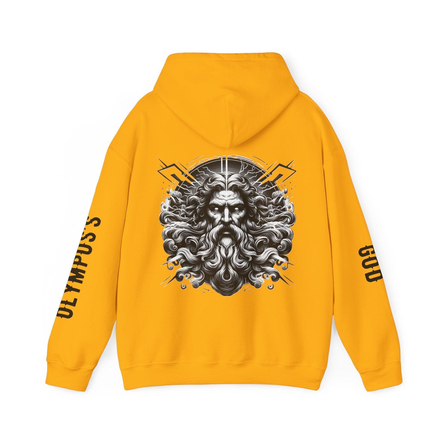 Unisex Hooded Sweatshirt - Olympus's God Zeus - Pardalês_Free Lifestyle