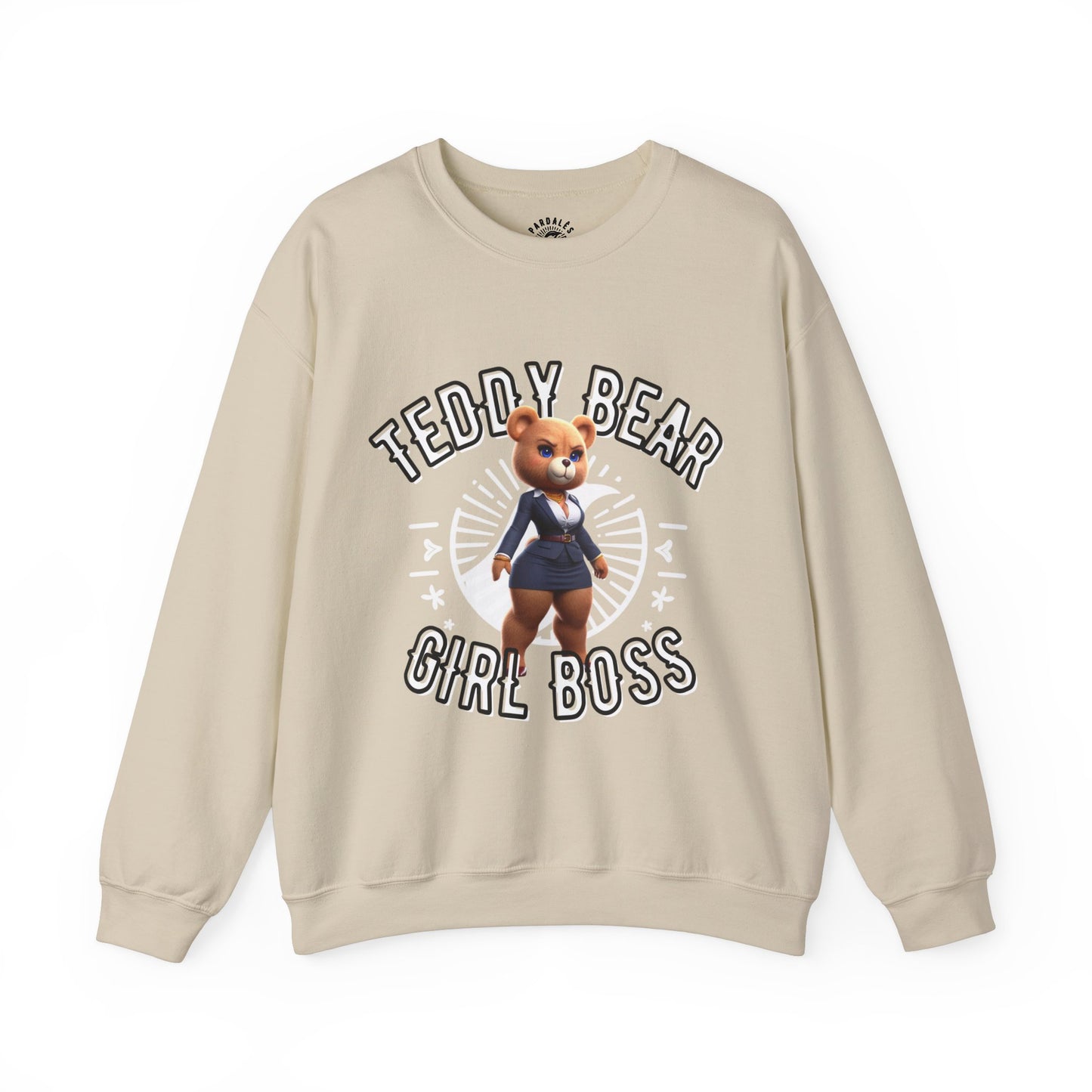 Unisex Sweatshirt - Teddy Girl Boss - Pardalês_Free Lifestyle