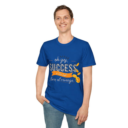 My Way to SUCCESS - Softstyle T-Shirt - Pardalês_Free Lifestyle