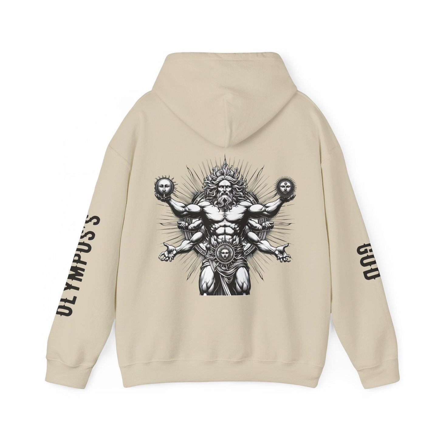 Unisex Hooded Sweatshirt - Olympus's God Apollo - Pardalês_Free Lifestyle