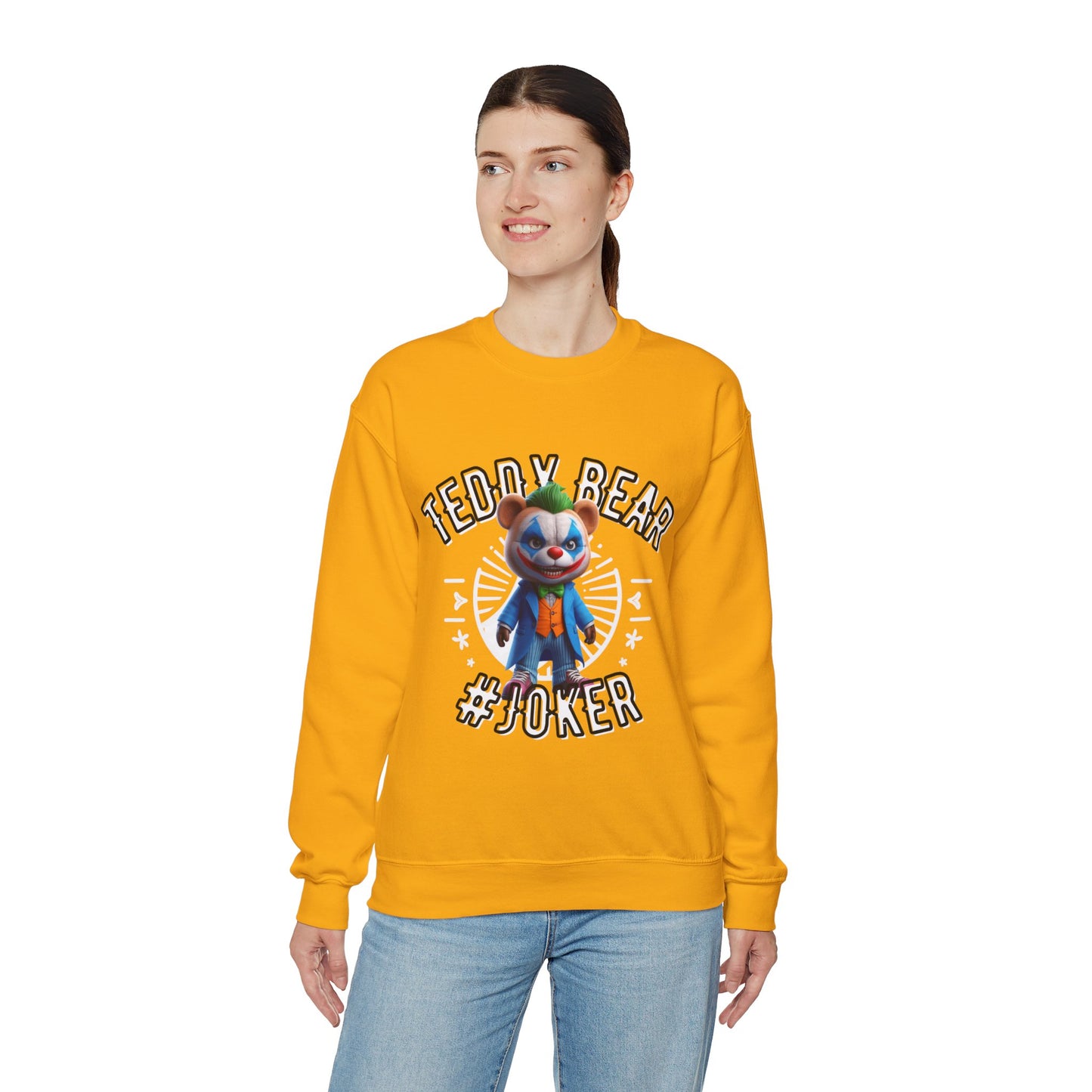 Unisex Sweatshirt - Teddy #Joker - Pardalês_Free Lifestyle