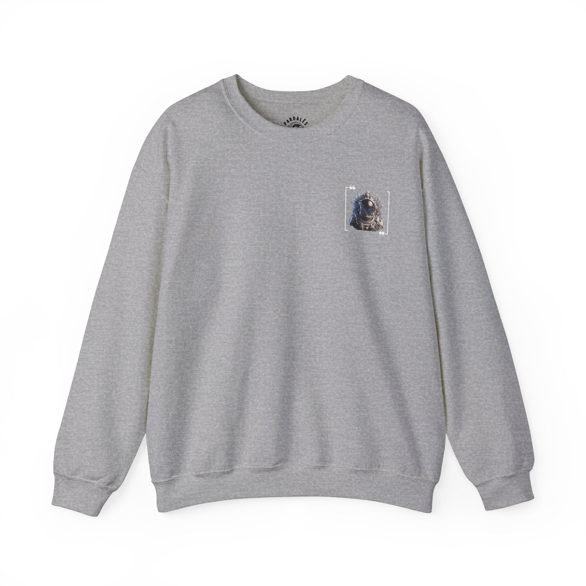 Unisex Sweatshirt - Silver - Pardalês_Free Lifestyle