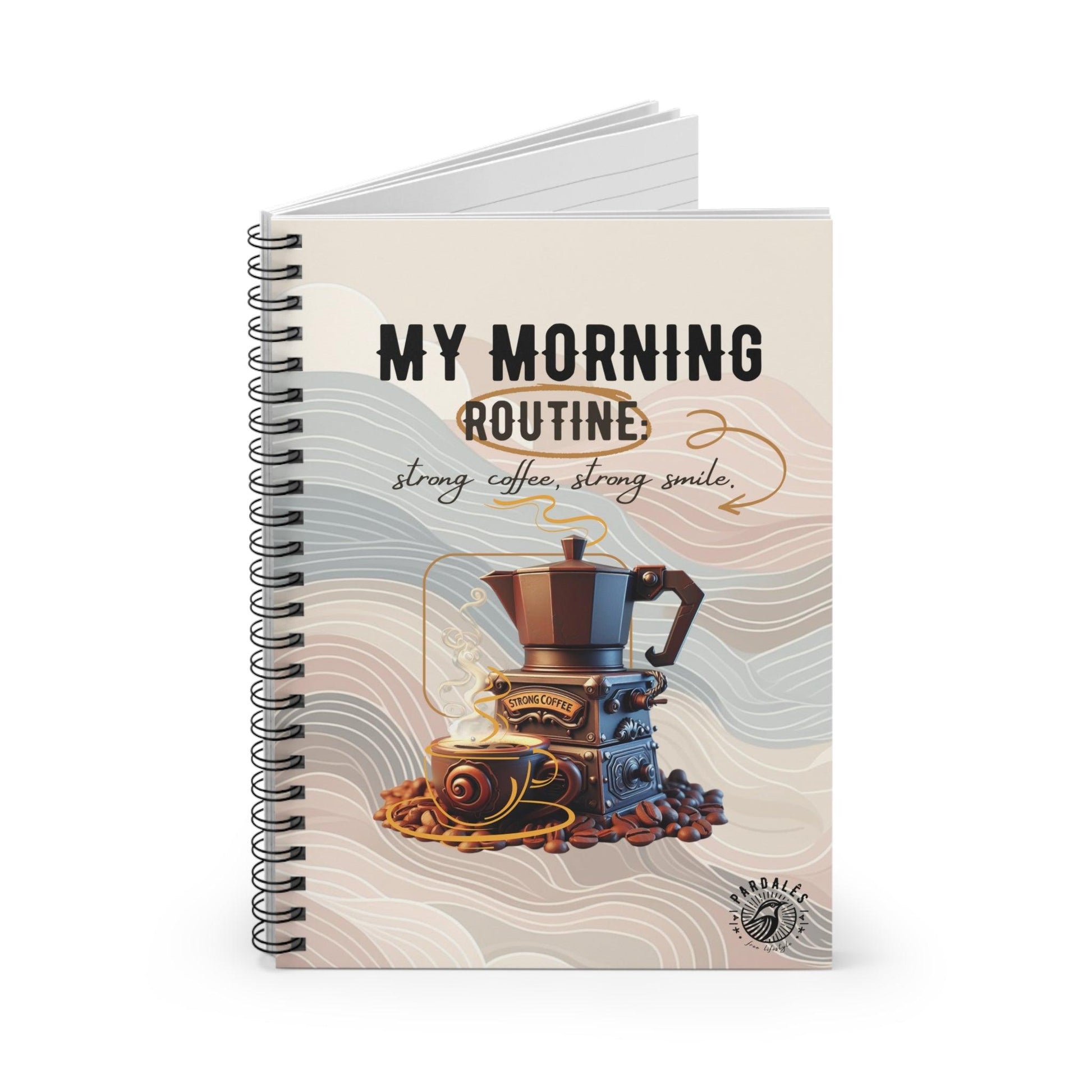 My Way to MORNING - Notebook - Pardalês_Free Lifestyle