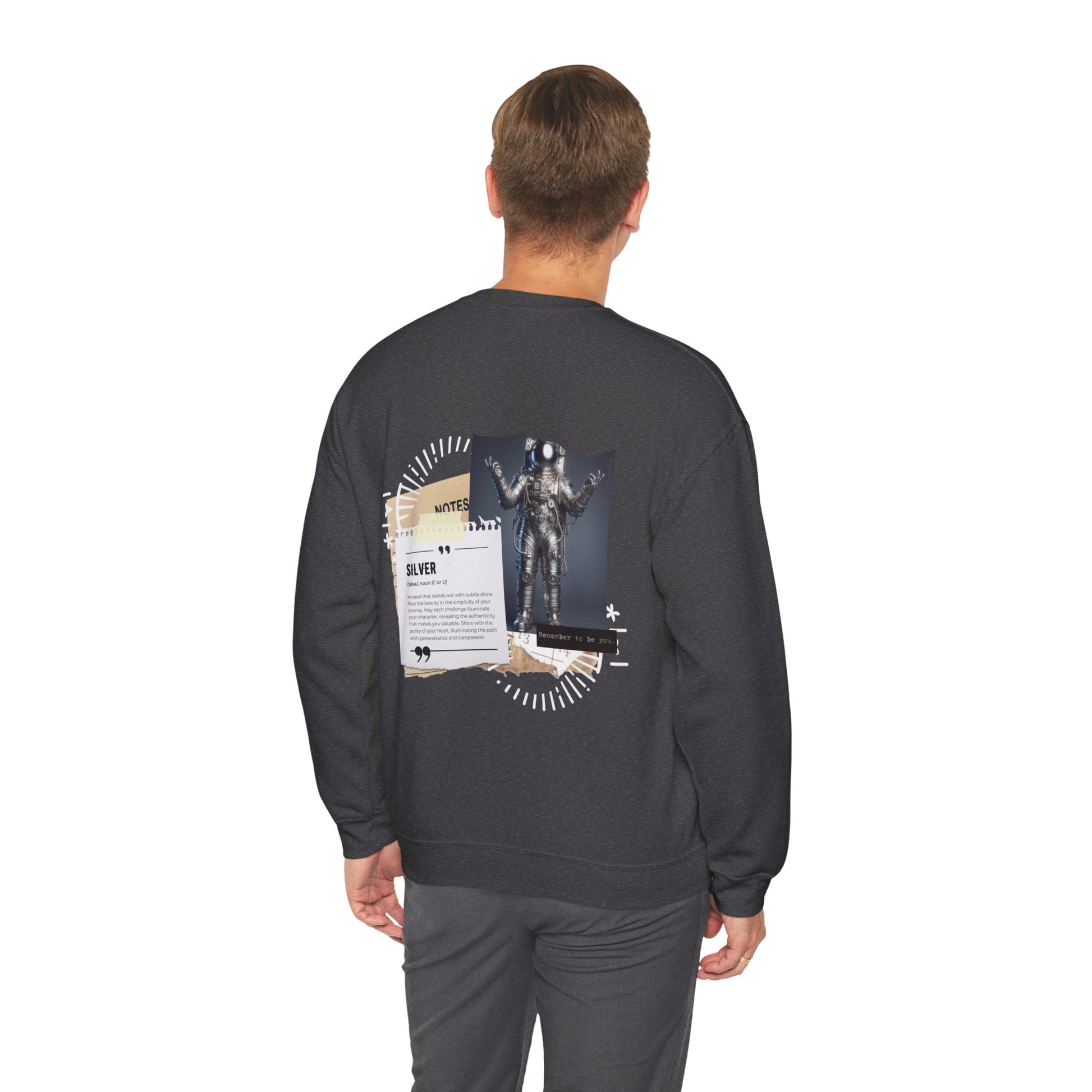 Unisex Sweatshirt - Silver - Pardalês_Free Lifestyle