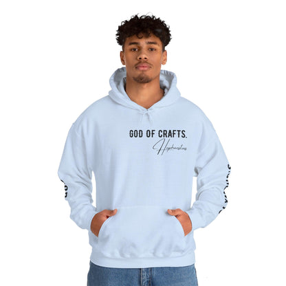 Unisex Hooded Sweatshirt - Olympus's God Hephaestus - Pardalês_Free Lifestyle