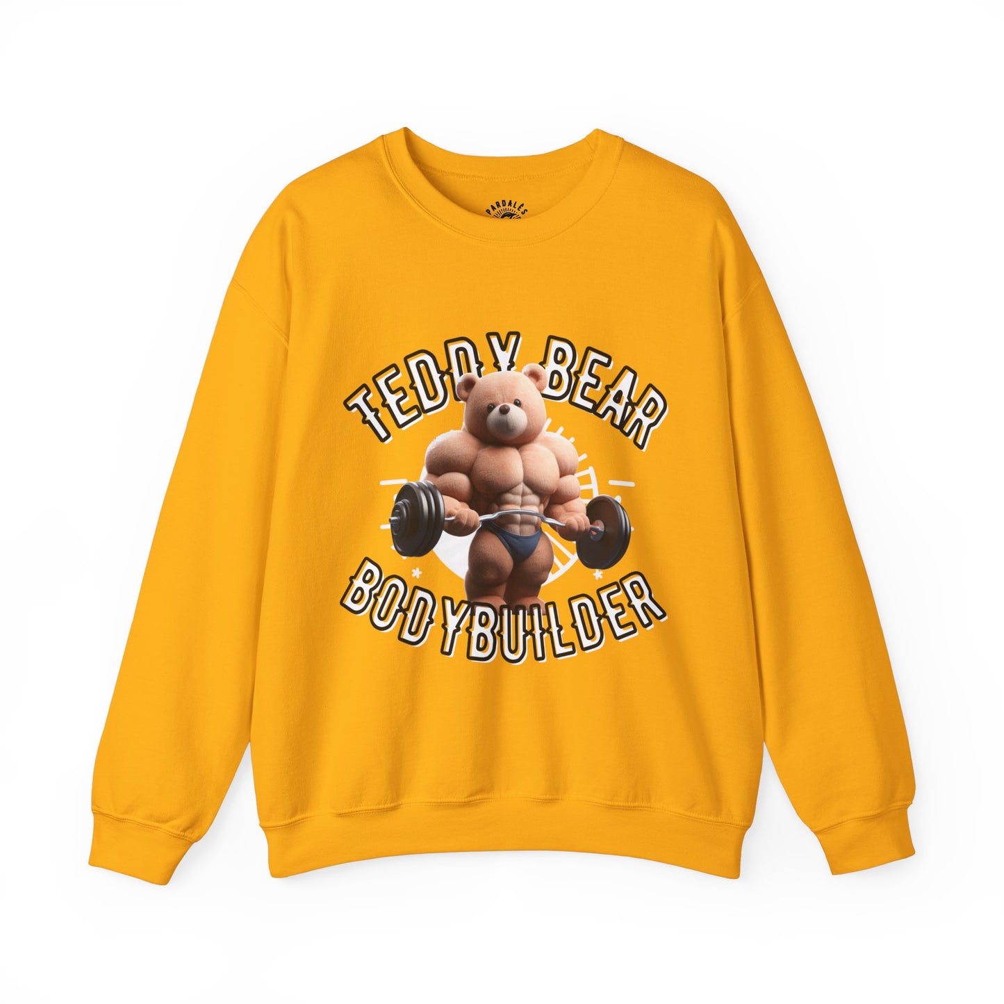 Unisex Sweatshirt - Teddy Bodybuilder - Pardalês_Free Lifestyle