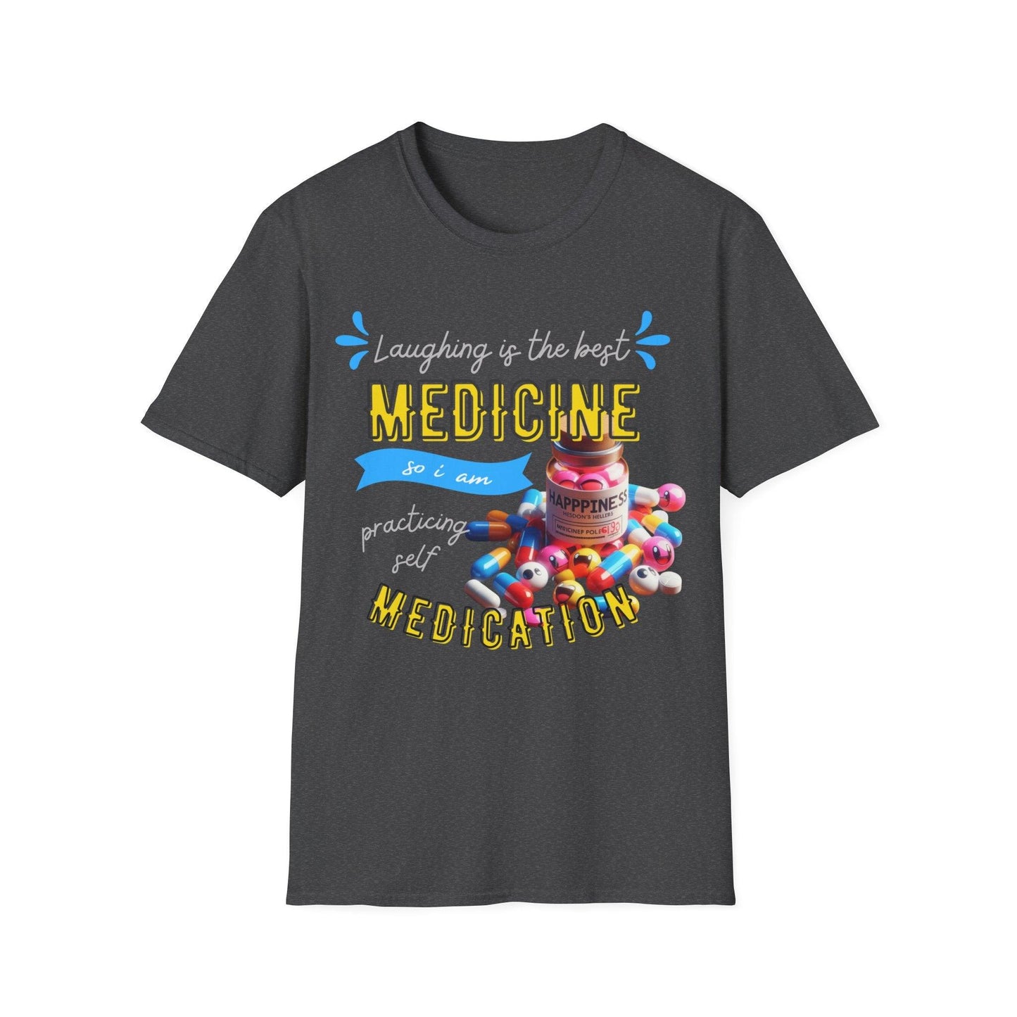 My Way to MEDICINE - Softstyle T-Shirt - Pardalês_Free Lifestyle