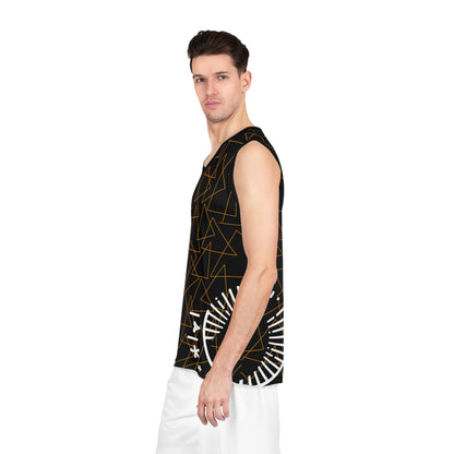 Basketball Shirt - Triangles Printify