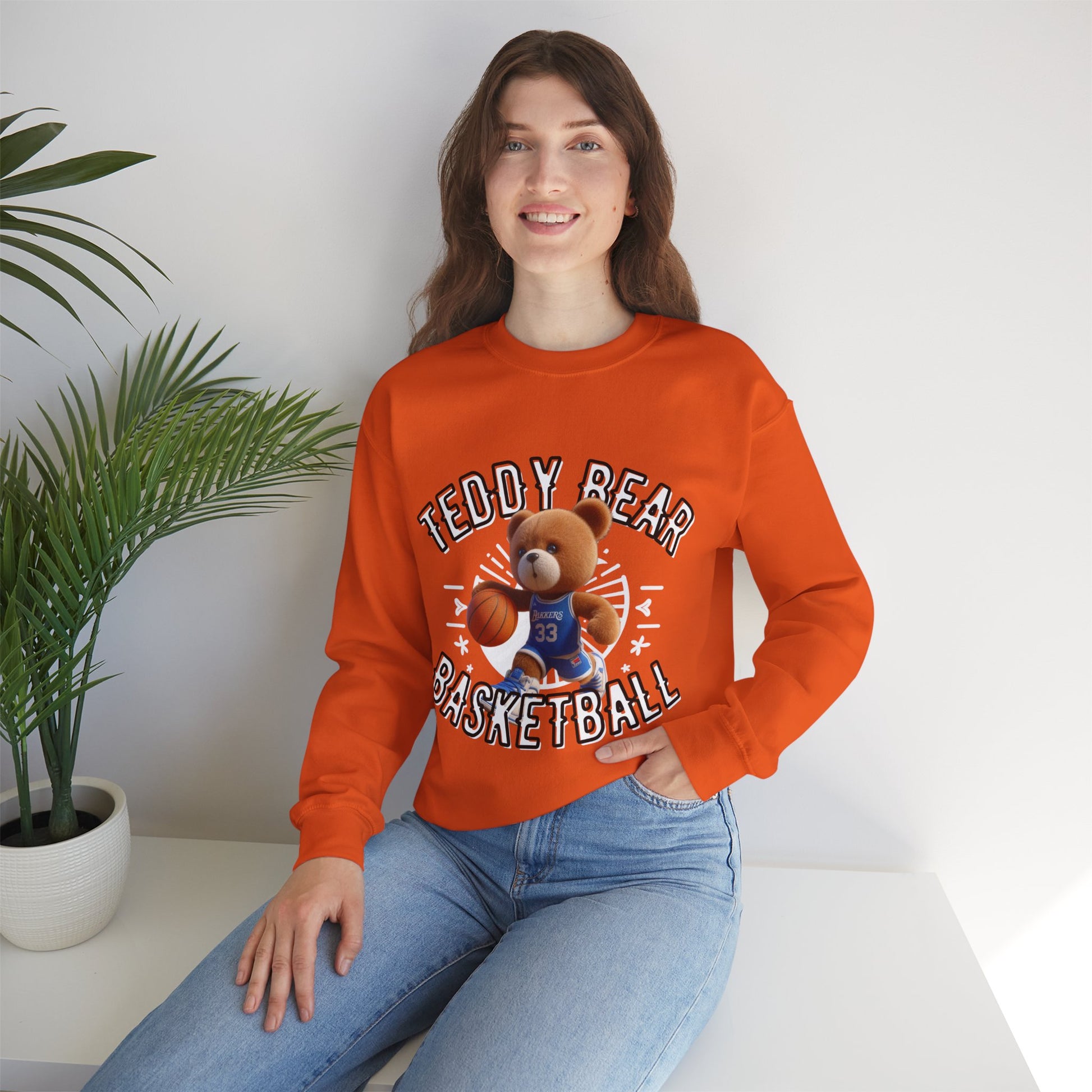 Unisex Sweatshirt - Teddy Basketball - Pardalês_Free Lifestyle