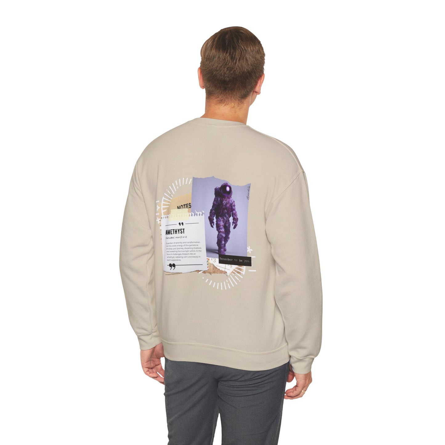 Unisex Sweatshirt - Amethyst - Pardalês_Free Lifestyle