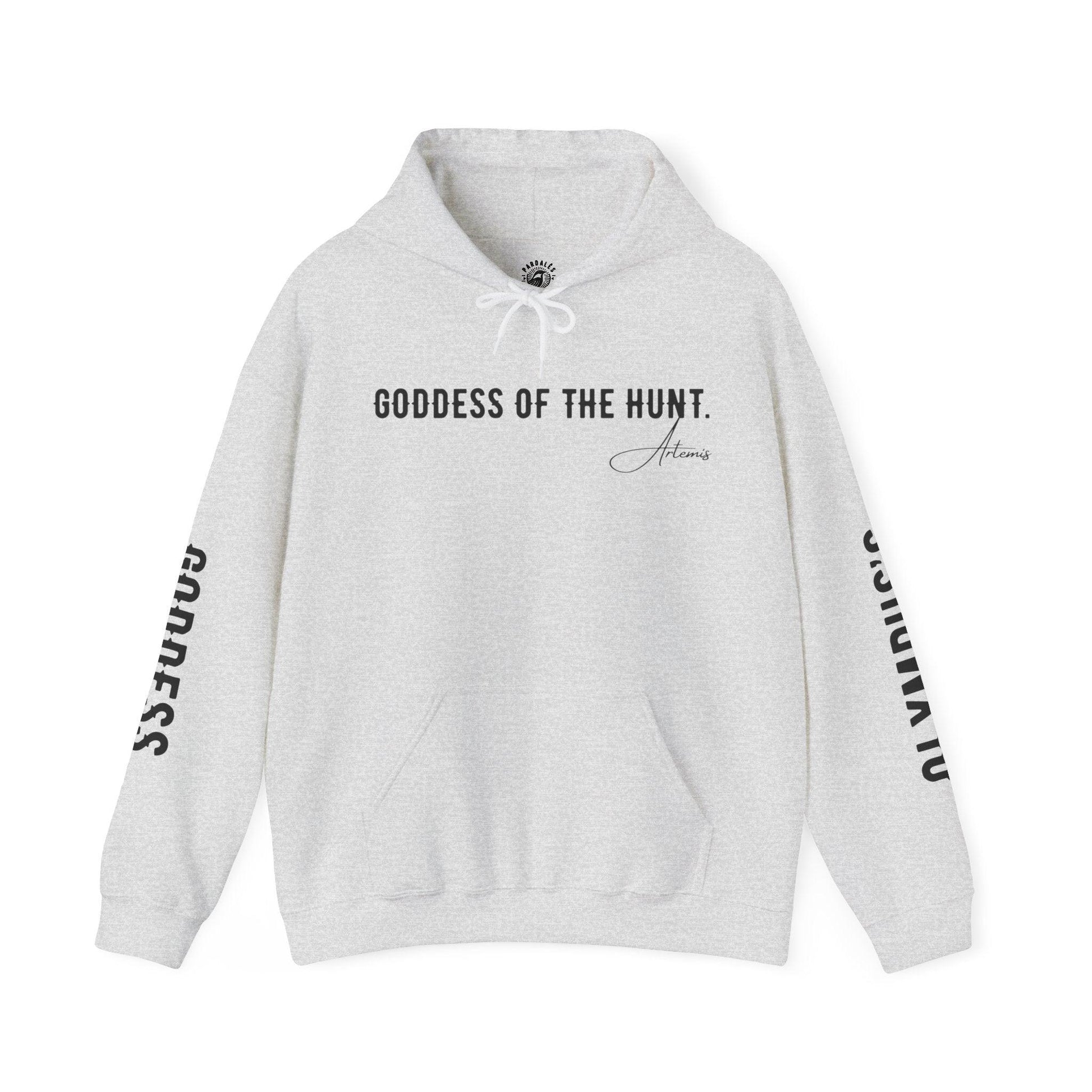 Unisex Hooded Sweatshirt - Olympus's Goddess Artemis - Pardalês_Free Lifestyle