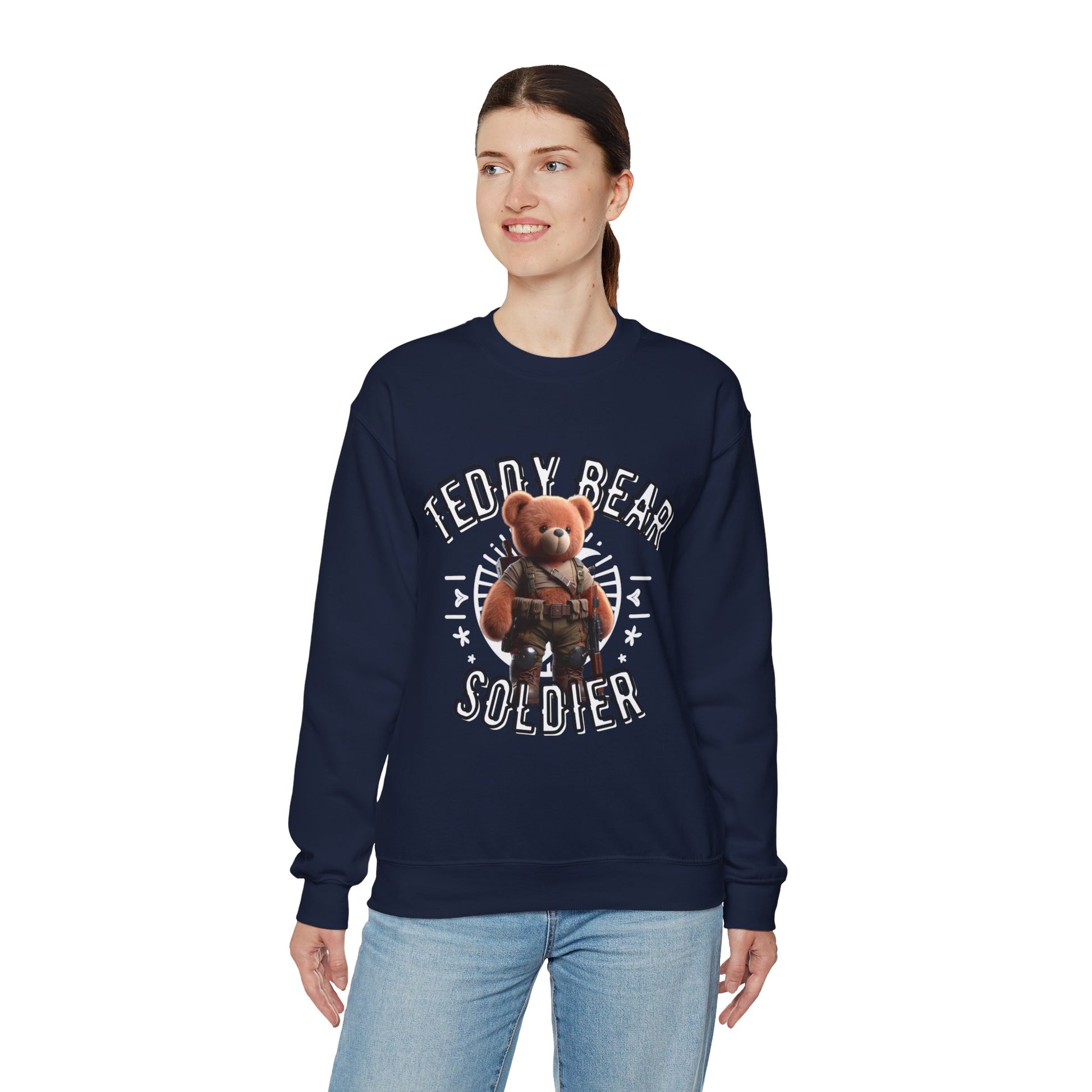 Unisex Sweatshirt - Teddy Soldier - Pardalês_Free Lifestyle