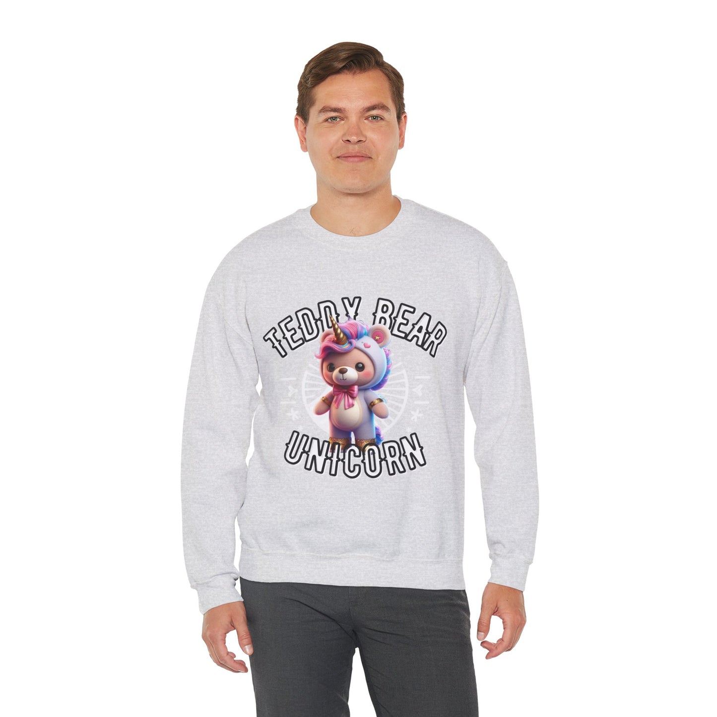 Unisex Sweatshirt - Teddy Unicorn - Pardalês_Free Lifestyle