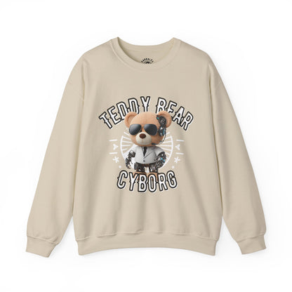 Unisex Sweatshirt - Teddy Cyborg - Pardalês_Free Lifestyle