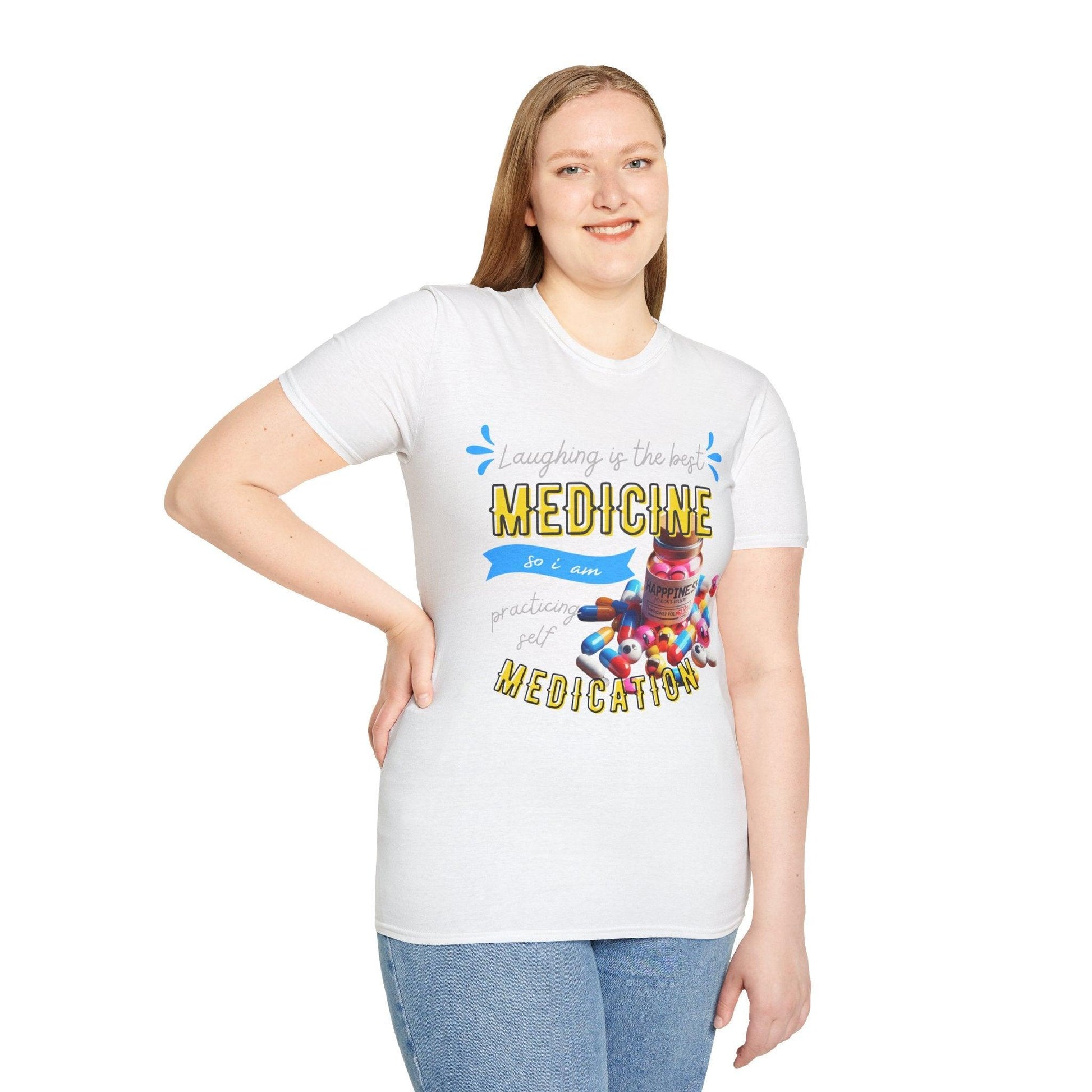 My Way to MEDICINE - Softstyle T-Shirt - Pardalês_Free Lifestyle