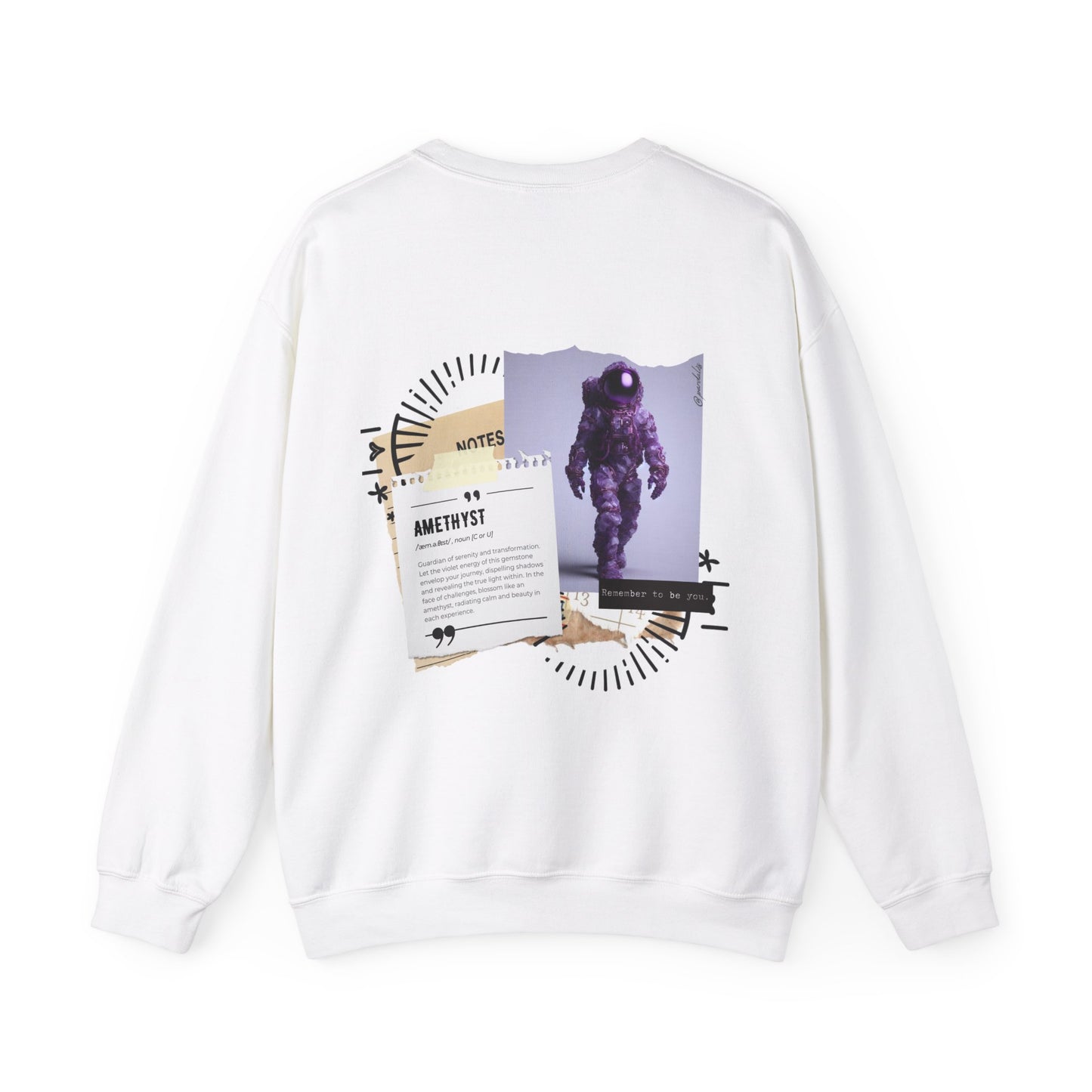 Unisex Sweatshirt - Amethyst - Pardalês_Free Lifestyle