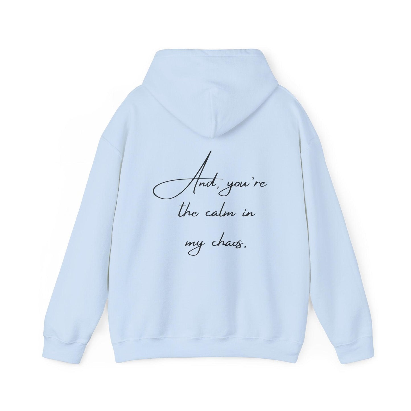 Unisex Hooded Sweatshirt - Valentine's Day - Anchor - Couple Shirt 2/2 - Pardalês_Free Lifestyle