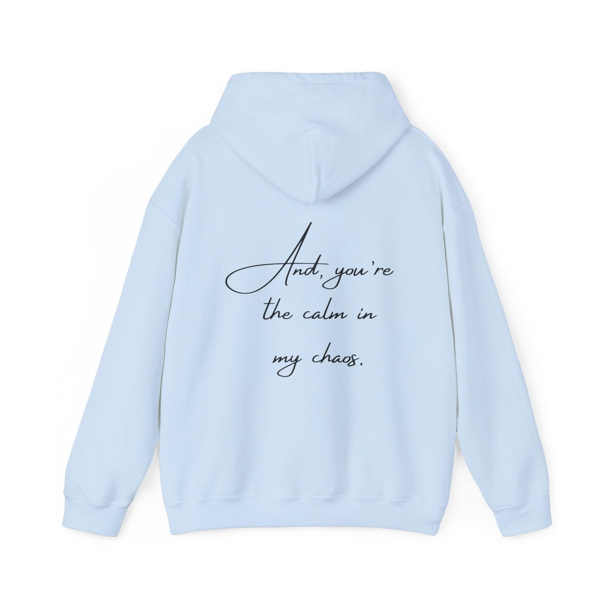 Unisex Hooded Sweatshirt - Valentine's Day - Anchor - Couple Shirt 2/2 - Pardalês_Free Lifestyle