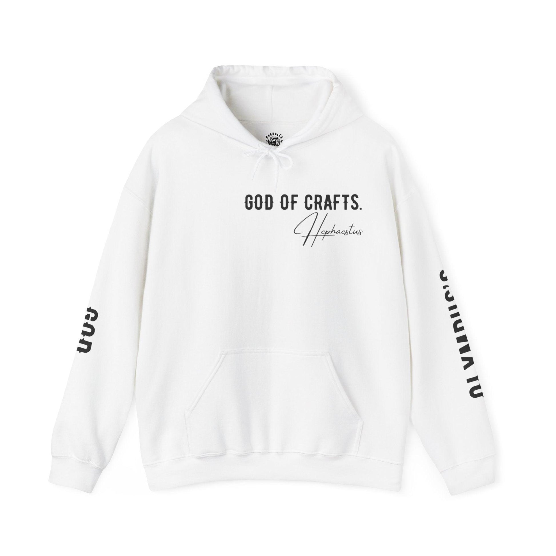 Unisex Hooded Sweatshirt - Olympus's God Hephaestus - Pardalês_Free Lifestyle