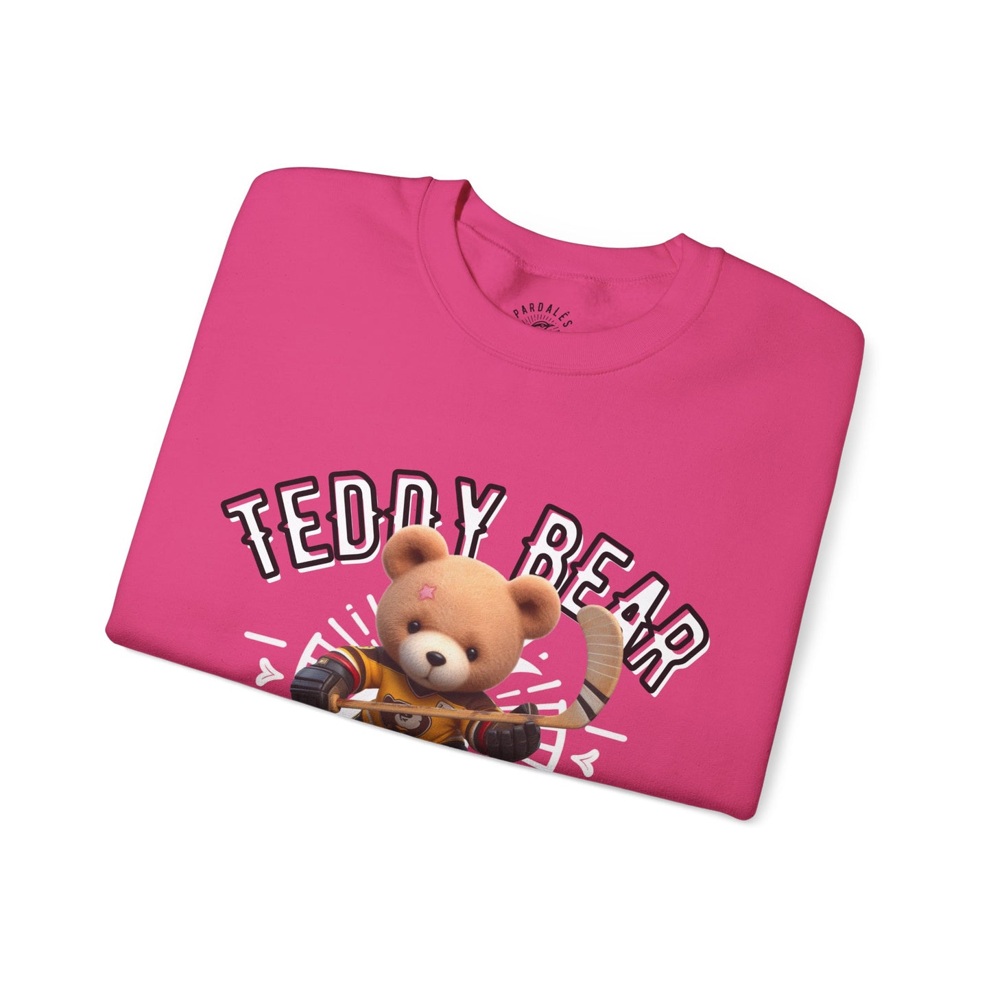 Unisex Sweatshirt - Teddy Ice Hockey - Pardalês_Free Lifestyle