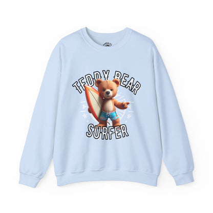 Unisex Sweatshirt - Teddy Surfer - Pardalês_Free Lifestyle