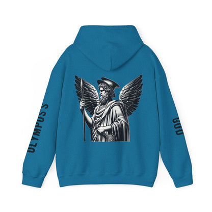 Unisex Hooded Sweatshirt - Olympus's God Hermes - Pardalês_Free Lifestyle