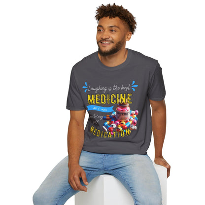 My Way to MEDICINE - Softstyle T-Shirt - Pardalês_Free Lifestyle