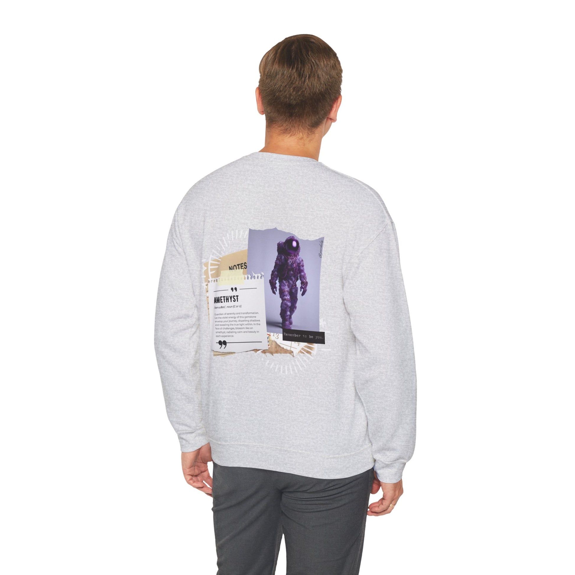 Unisex Sweatshirt - Amethyst - Pardalês_Free Lifestyle