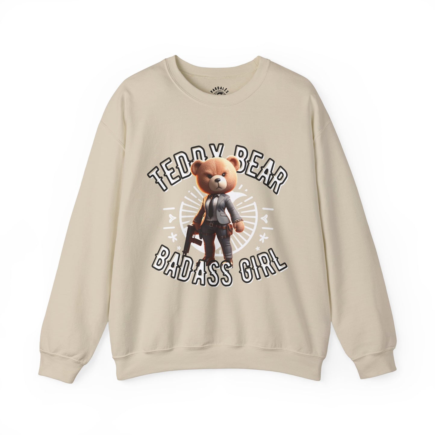 Unisex Sweatshirt - Teddy Badass Girl - Pardalês_Free Lifestyle