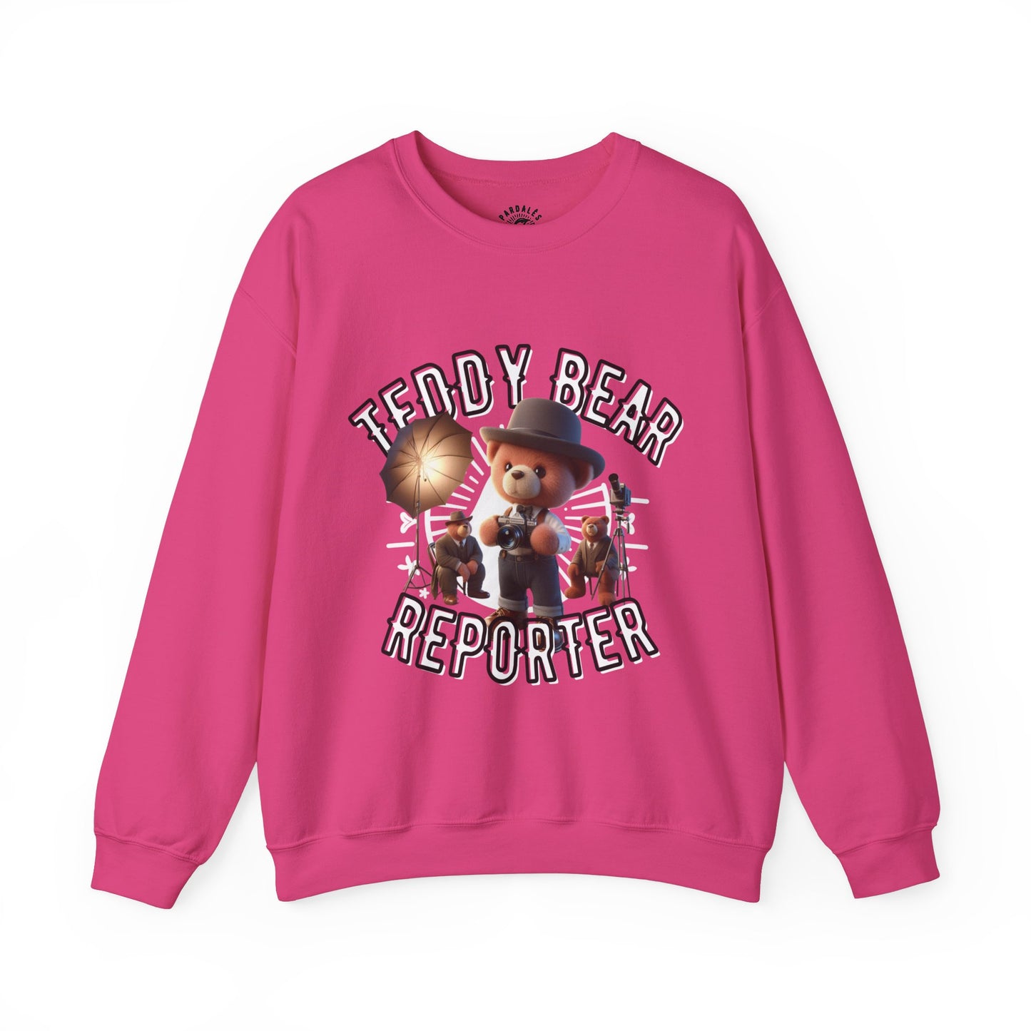 Unisex Sweatshirt - Teddy Reporter - Pardalês_Free Lifestyle