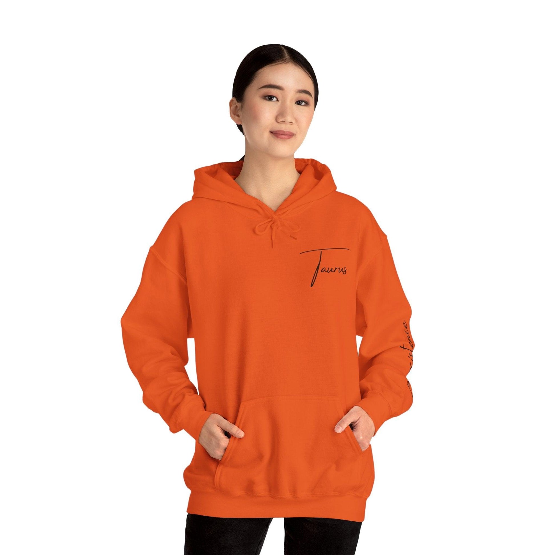 Unisex Hooded Sweatshirt - Taurus Sign - Pardalês_Free Lifestyle