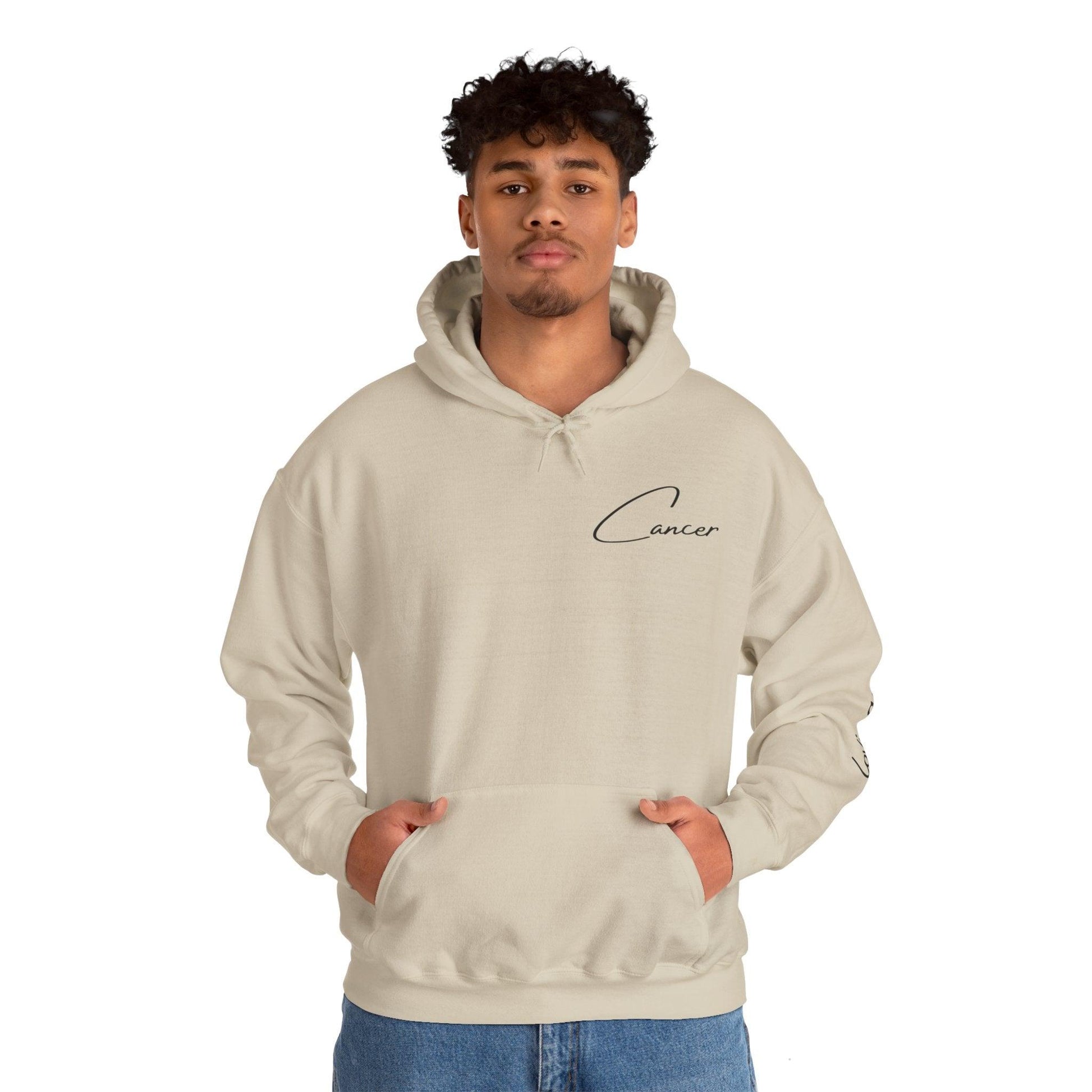 Unisex Hooded Sweatshirt - Cancer Sign - Pardalês_Free Lifestyle