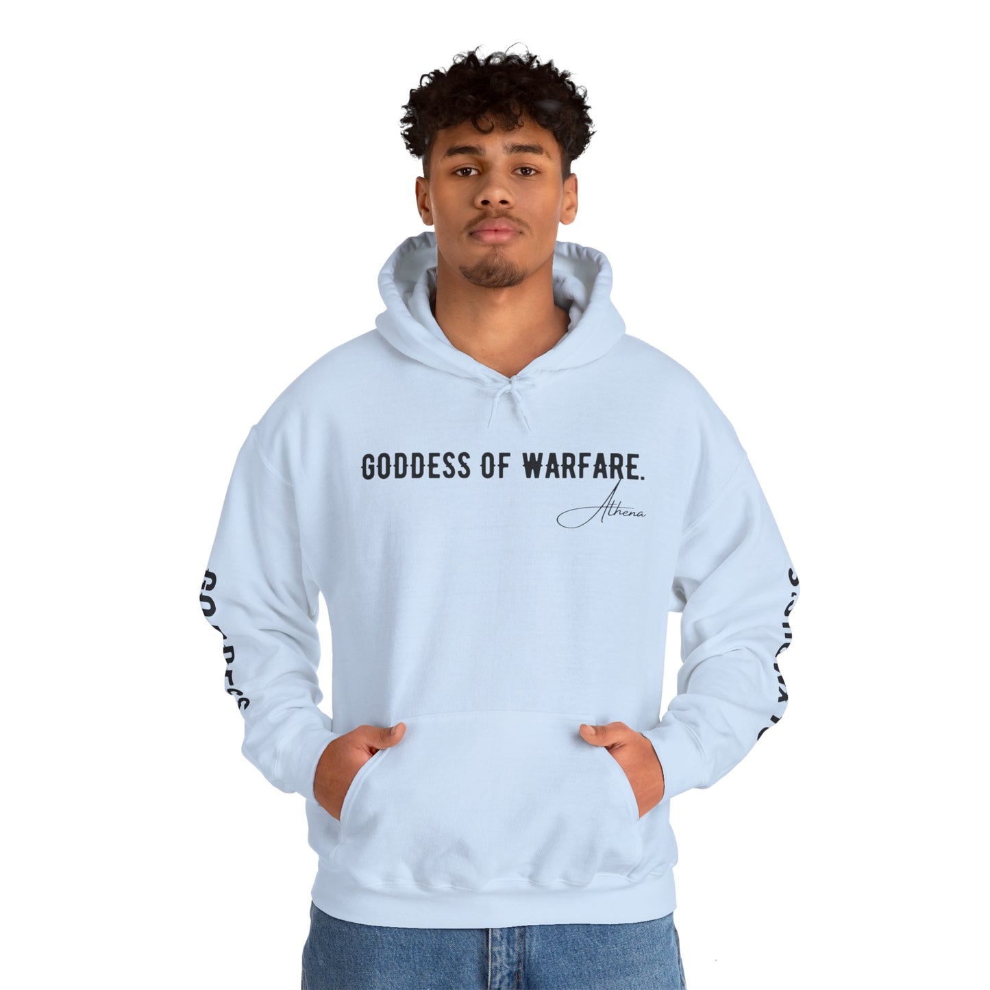 Unisex Hooded Sweatshirt - Olympus's Goddess Athena