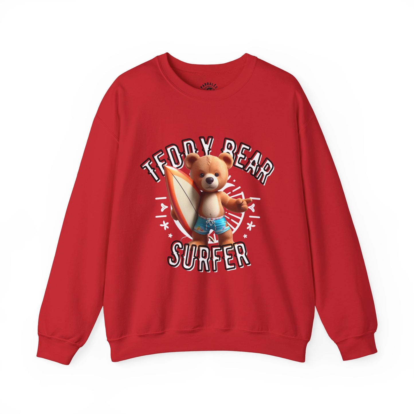 Unisex Sweatshirt - Teddy Surfer - Pardalês_Free Lifestyle