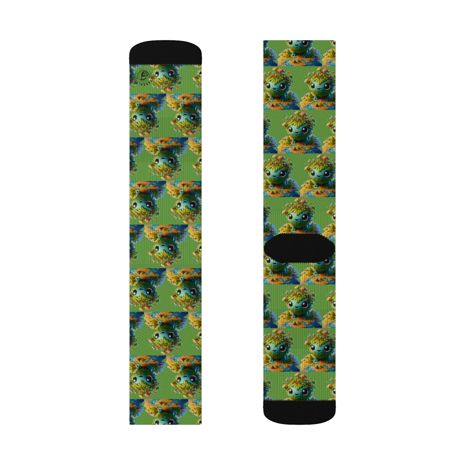 Elemental Socks - Turtsphere Earth - Pardalês_Free Lifestyle